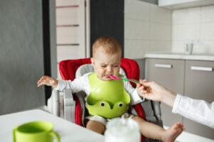 Is the baby reluctant to eat?