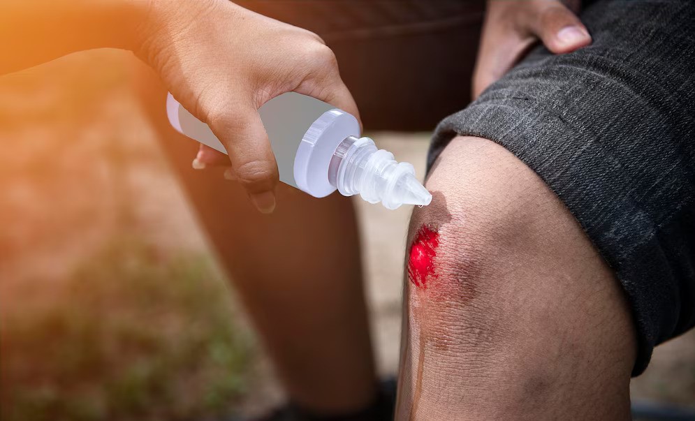 What is the first thing to do if you are bitten by a dog