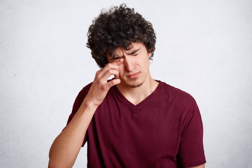 Rubbing eyes frequently?