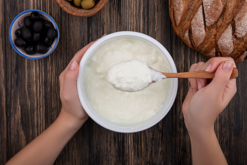 Curd in the rainy season 