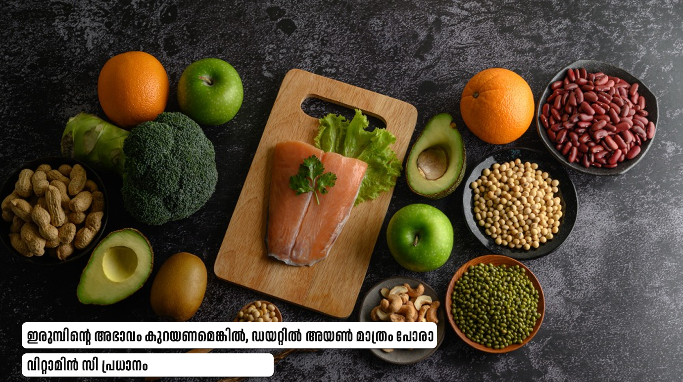 ഇരുമ്പിന്റെ അഭാവം കുറയണമെങ്കിൽ, ഡയറ്റിൽ അയൺ മാത്രം പോരാ, വിറ്റാമിൻ സി പ്രധാനം(Iron Deficiency Diet)